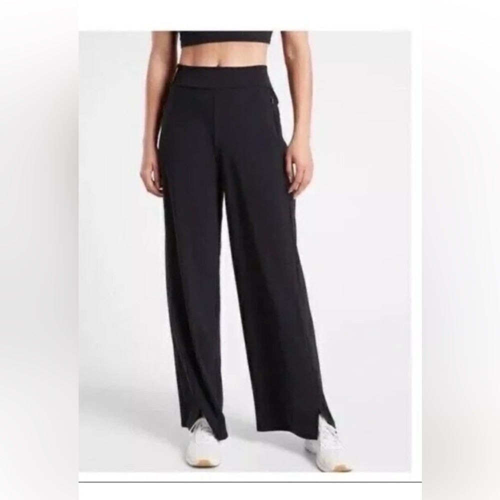 Athleta Cosmic Navy Wide-Leg Pants